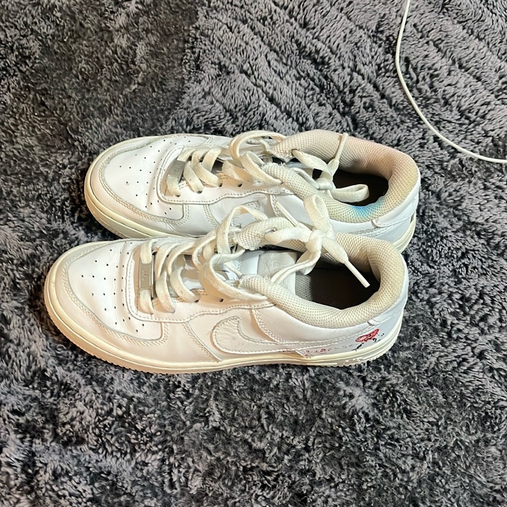 Air force 1 white size 4y